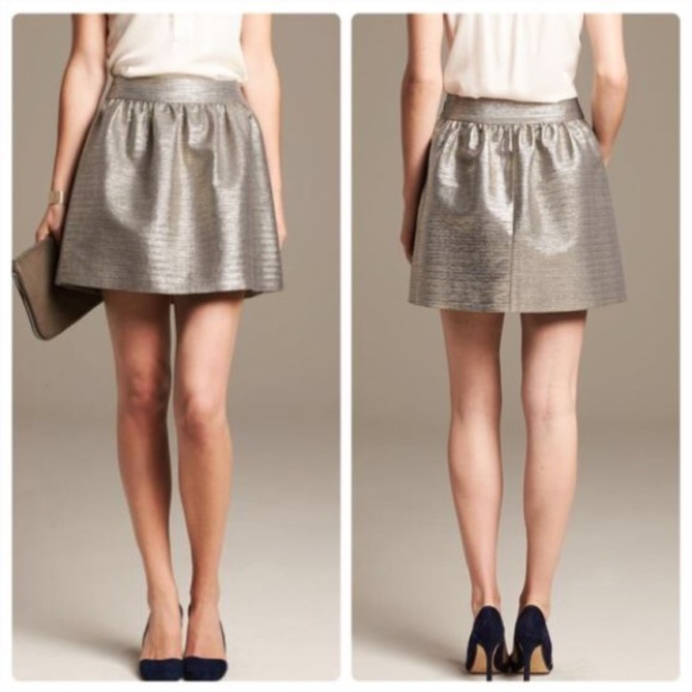 NWT Banana Republic Heritage Shine Full Skirt